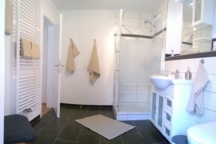 Bad 2, mit WC und Dusche