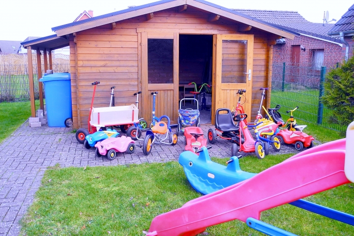 Gartenhaus - Ferienhaus Krabbe in Friedrichskoog-Spitze