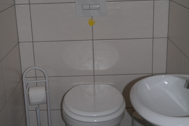 2. separates WC