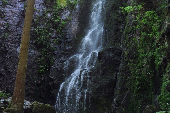 Burgbach-Wasserfall in Bad Rippoldsau