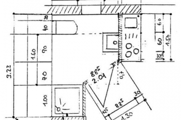 FeWo orange - Grundriss Bad