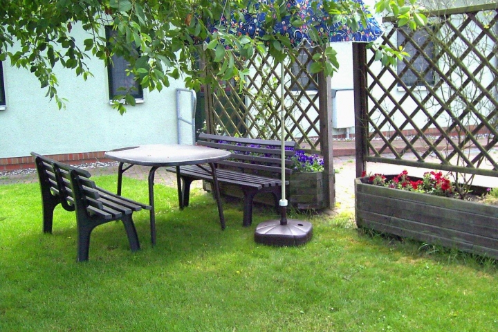 Außenbereich - Sitzgelegenheit