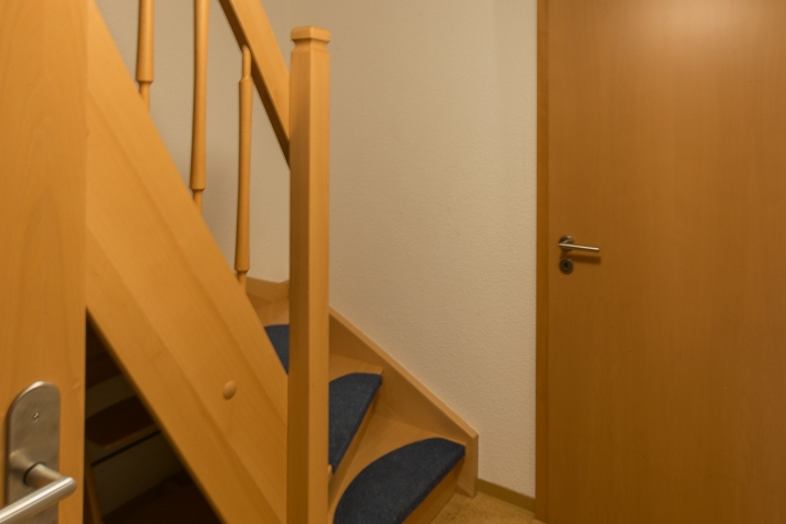 Aufgang zum Dachgeschoß