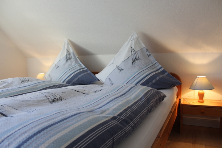 Das Doppelzimmer.