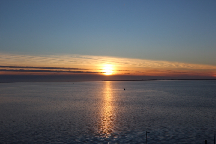 Sonnenuntergang an der Nordsee
