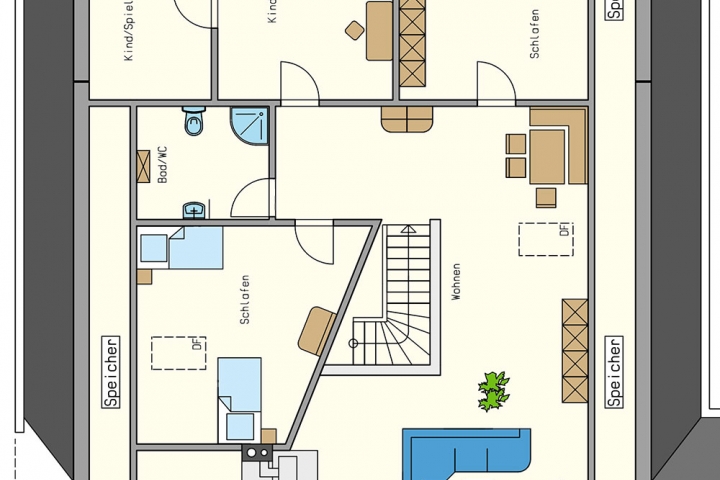 Grundriss DG