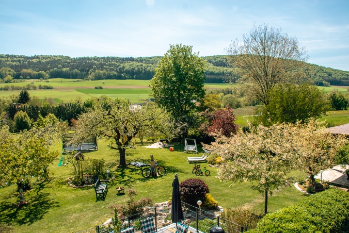 Ausblick in den Garten