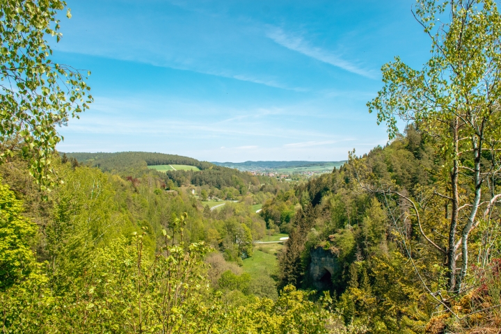 Ahorntal in mitten der Fränkischen Schweiz