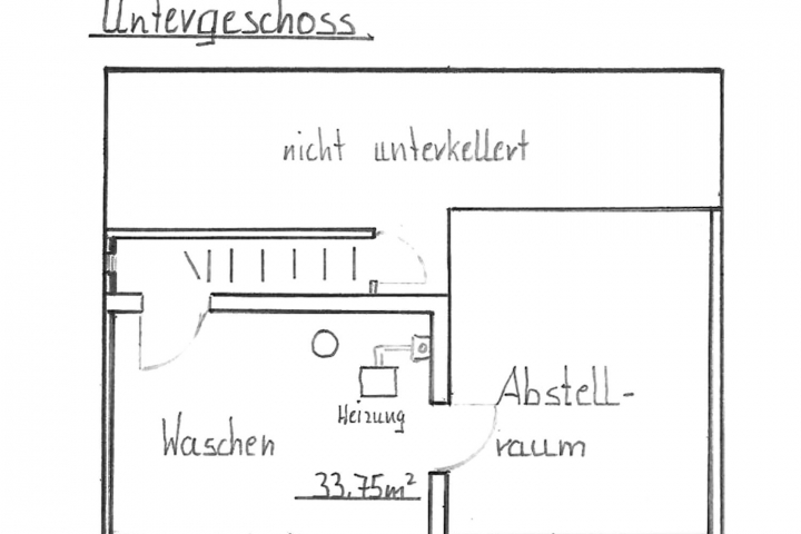 Grundriss Untergeschoss