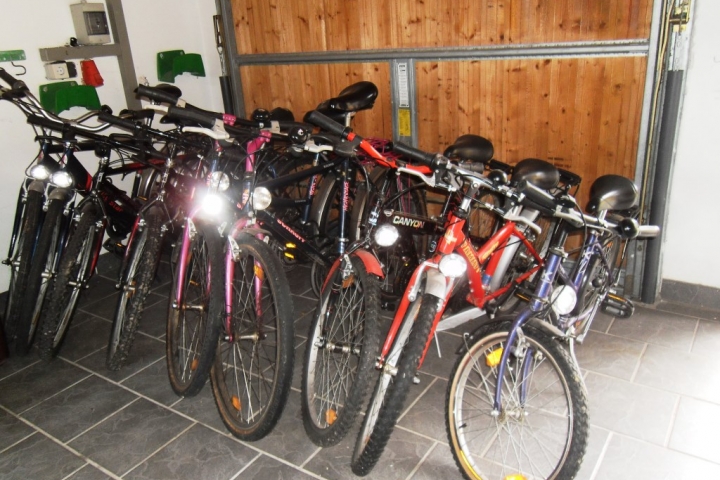 Kostenloser Fahrradverleih z. B. für eine erlebnisreiche Radltour am nahegelegenen 