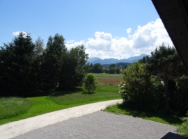 Ausblick vom Balkon Süden