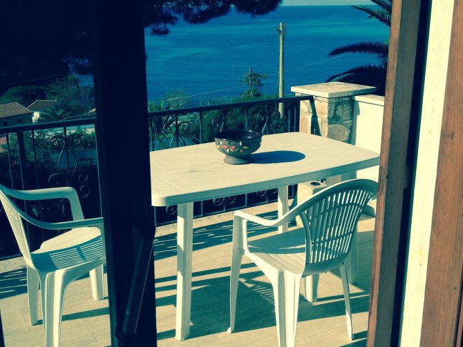 Appartamento in Villa auf Elba | Terrasse und Panorama