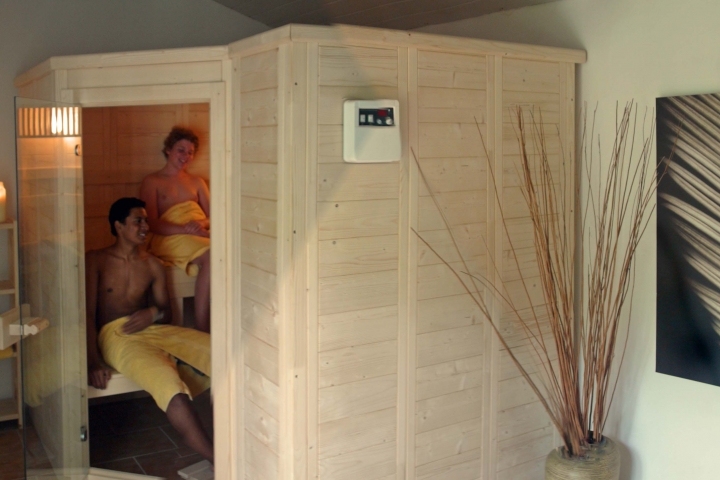 Sauna im Außenhaus