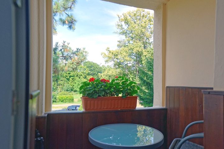 Ferienwohnungen Mey Meißen | Kleiner Balkon mit Elbblick