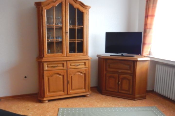 Wohnzimmer mit Satelitenempfang