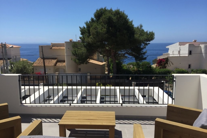 Terrasse mit Meerblick