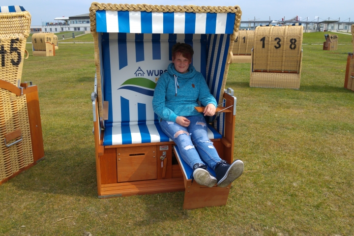 Eigener Strandkorb