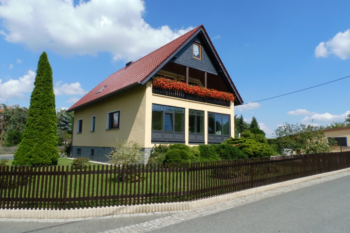 In der ersten Etage befindet sich die Ferienwohnung