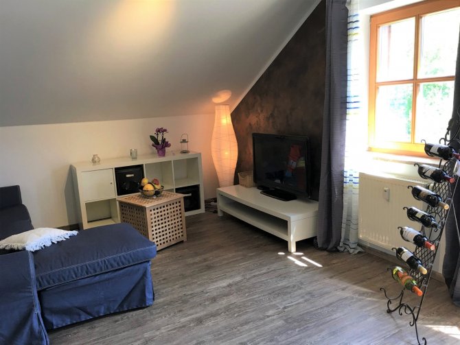 Wohnbereich mit gemütlicher Sofaecke