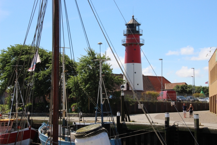 Der Museumshafen von Büsum, immer ein schönes Fotomotiv.