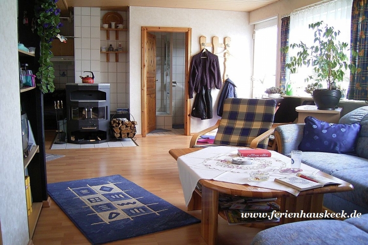 Typ A - Wohnzimmer und Kaminofen