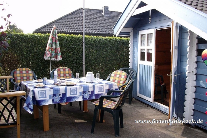Typ B - Gartensitzecke für Fewo