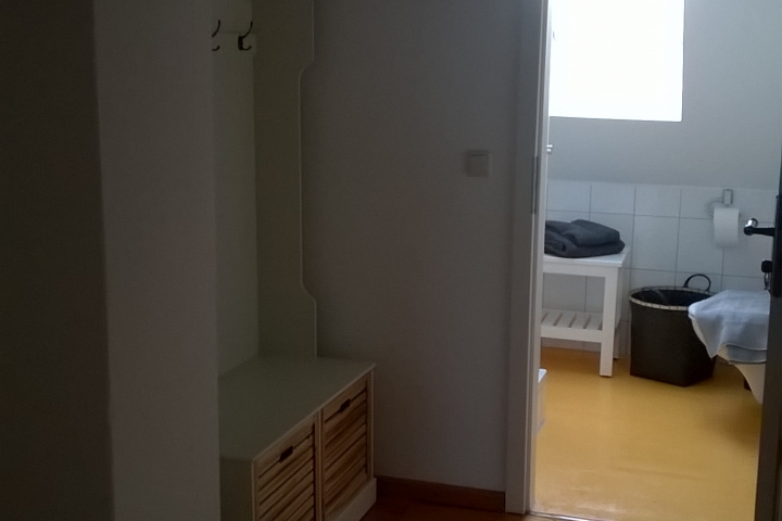 Flur mit Garderobe