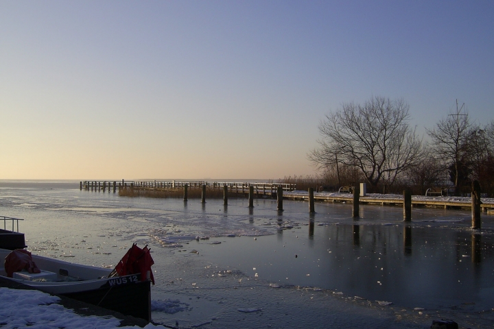 Hafen im Winter