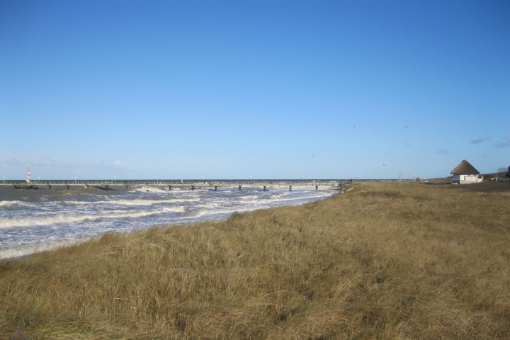 Seebrücke im Februar