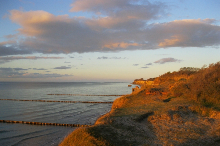 Steilküste im November 2012