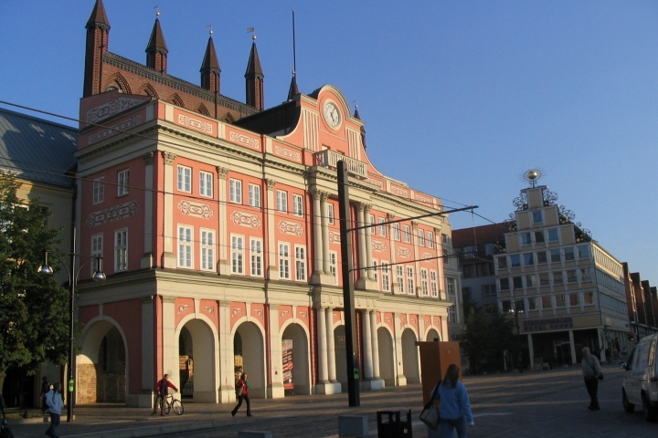 Hansestadt Rostock mit historischer Altstadt