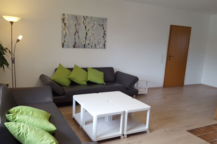 Ferienwohnungen Ferienhof Günterfürst | Ferienwohnung 4 bis 8 Personen
Wohnzimmer 
Ferienhof-Günterfürst Erbach im Odenwald