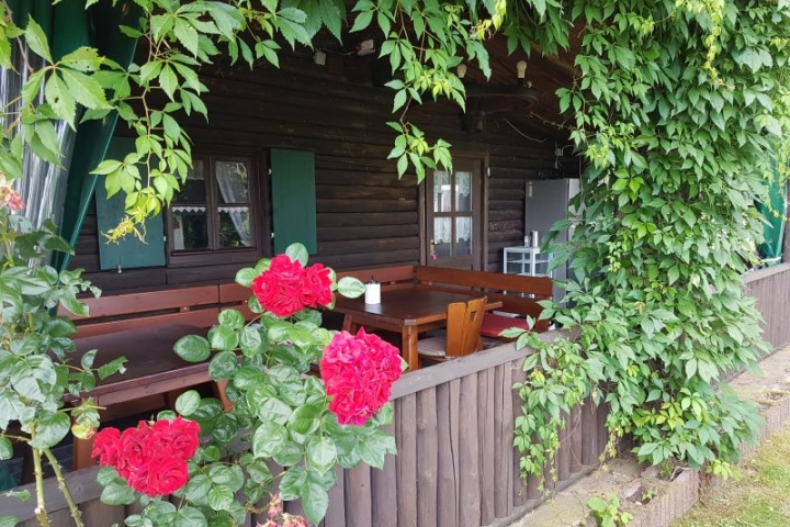Ferienhof Günterfürst Erbach im Odw.
Hütte mit geschützte Sitzplätze