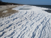 Strand im Winter