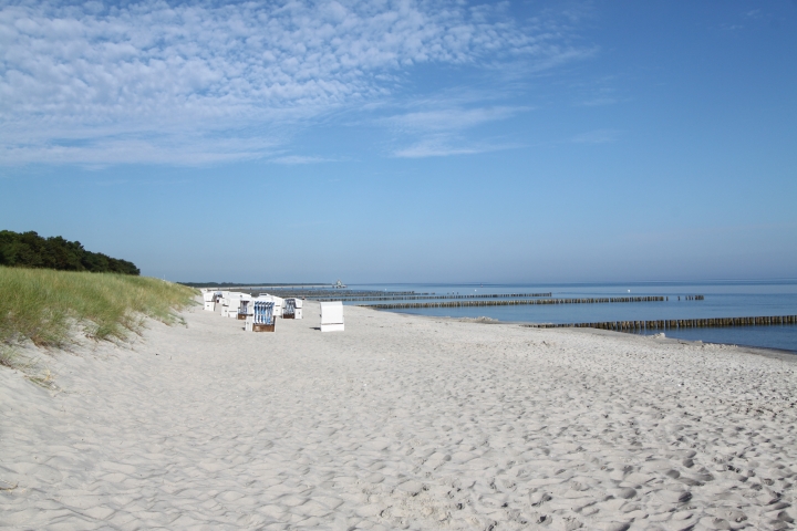 feinsandiger Sandstrand von Zingst