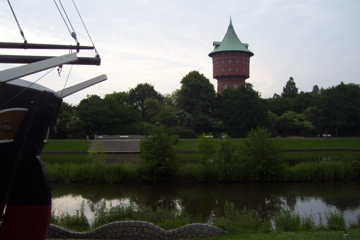 Der Wasserturm in Cuxhaven