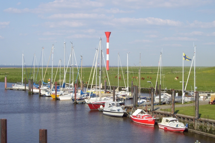 Jachthafen von Otterndorf