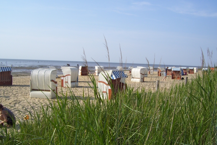 Die Düne, mit vorgelagertem Sandstrand.