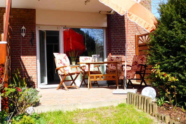 Appartement Residenz im Winkel | Blick auf die Terrasse