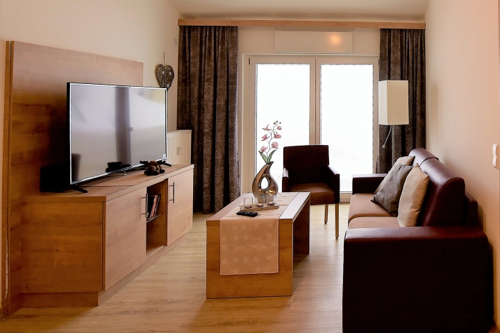 Ferienwohnungen in Residenz Grafenmatt | Beispielbild Wohnzimmer