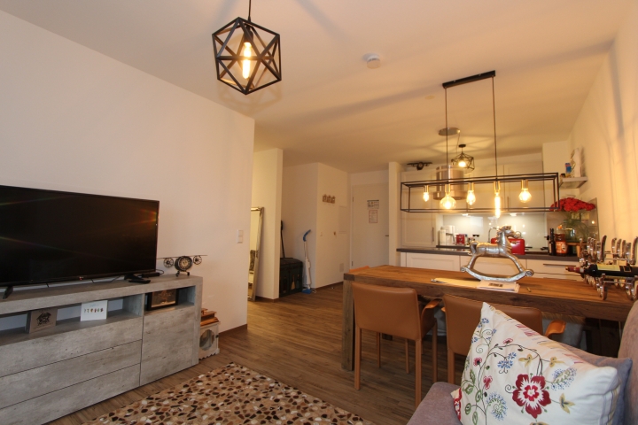 Ferienwohnungen in Residenz Grafenmatt | Beispielbild Wohnraum mit Küche