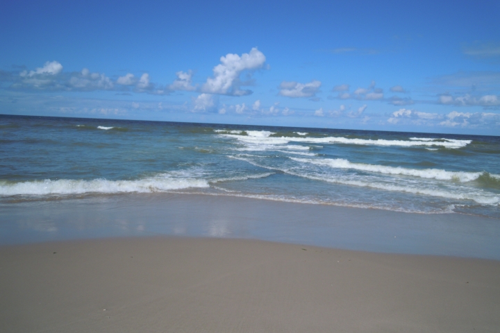 Das wunderschöne Meer am Strand von Julianadorp