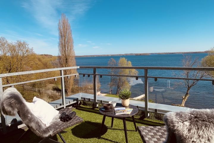 Penthouse-Suite mit direktem Seeblick | 