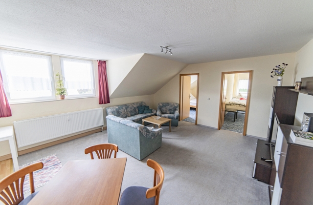 Fewos im Ferienhaus Zum Echo &middot; Fewo 10 für 3 OG 1