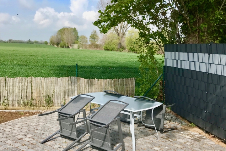 Haus Holiday Dahme/ Ostsee: Terrasse im Garten