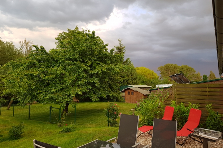 Terasse und Garten