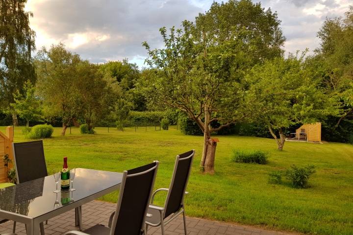 Terasse und Garten
