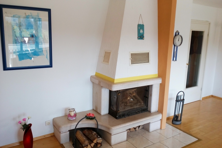 Der Kamin.