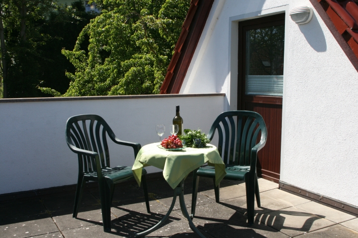 großzügiger Balkon