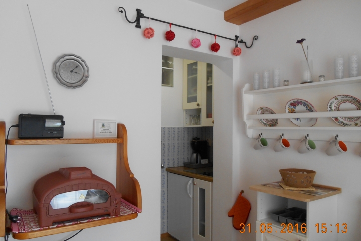 Wohnzimmer / Küchennische Ferienwohnung RIED
